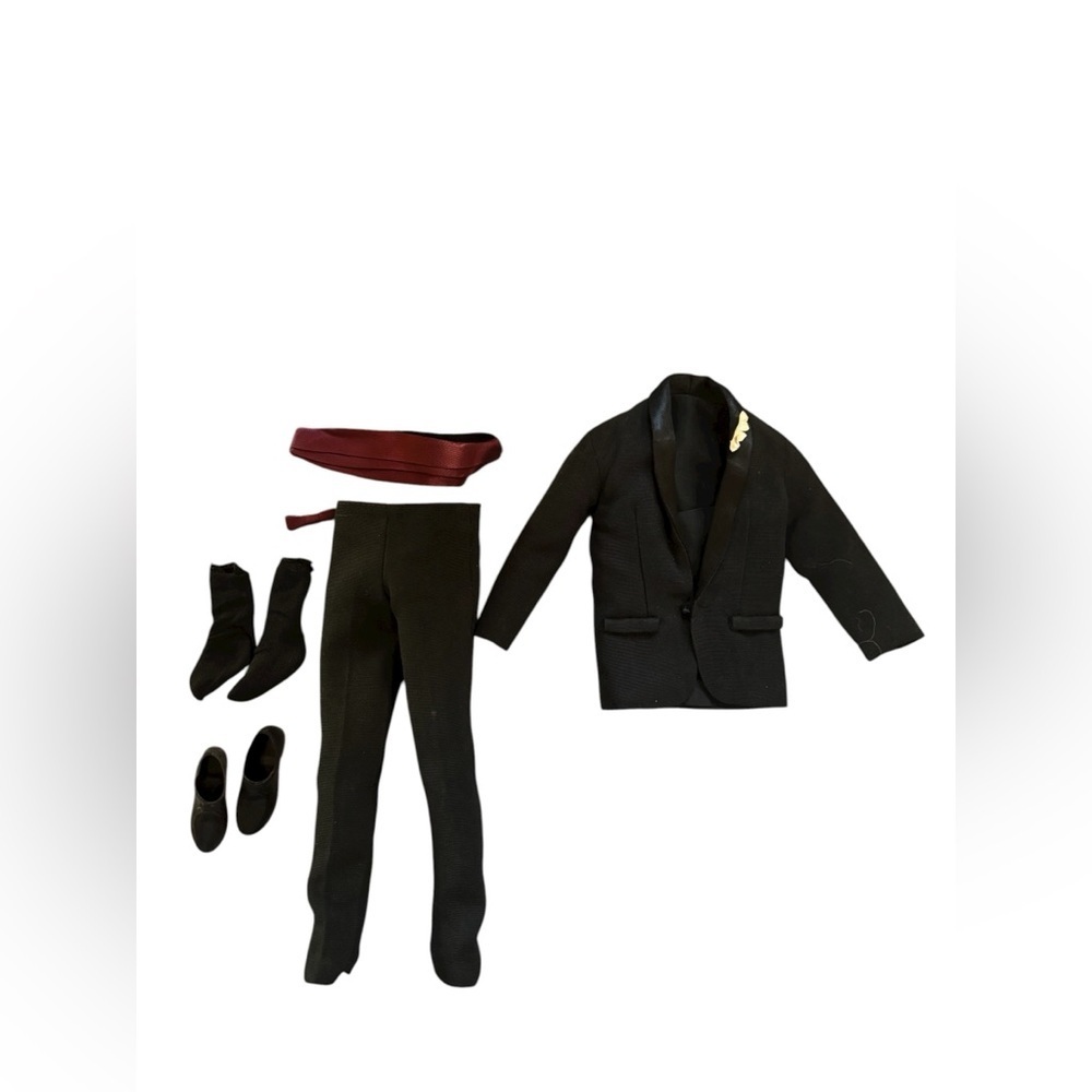 Vintage Barbie-Ken #787 1960’s Tuxedo Jacket, Pants Socks Shoes Cumberbund Tie